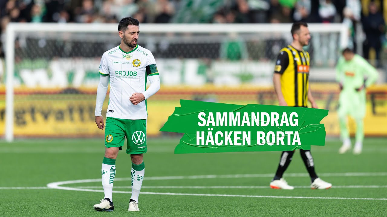 HÖJDPUNKTER | BK Häcken 2-1 Hammarby | Allsvenskan 2024
