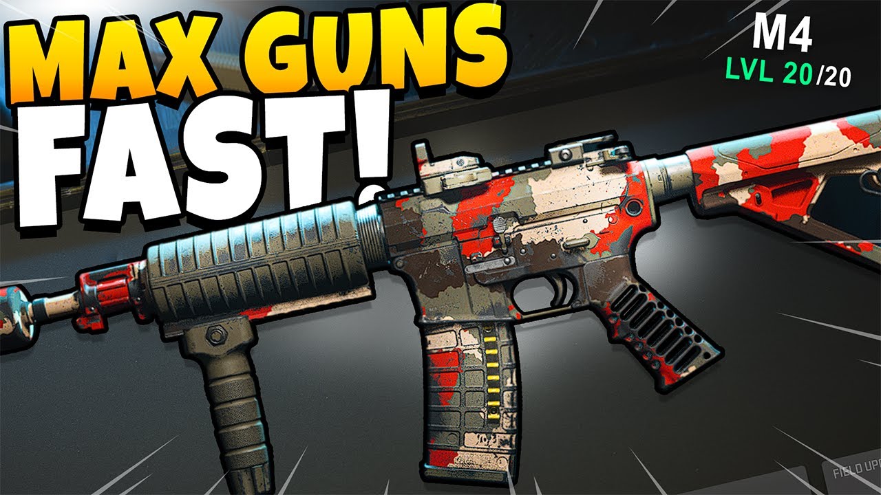 The MOST BROKEN WEAPON XP METHOD in COD MW2! (FASTEST WAY TO LEVEL UP GUNS) Modern Warfare 2