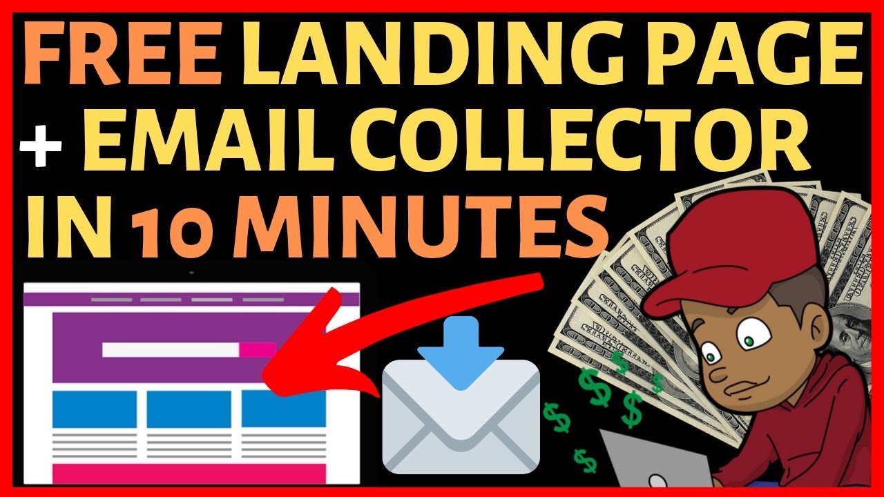 How to Create a High-converting LANDING PAGE for FREE with Popup Form (and Free Email List!)