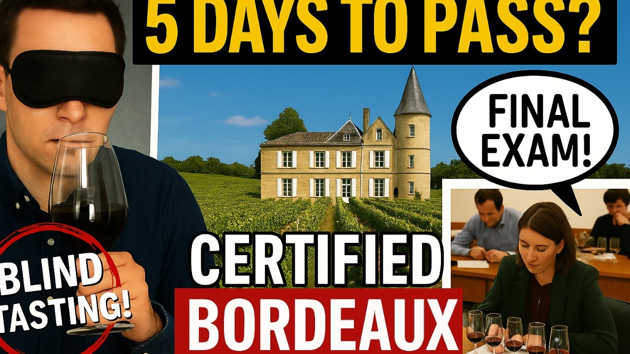 BORDEAUX BOOTCAMP: 5 Days of Wine, Training & Exams in Bordeaux!