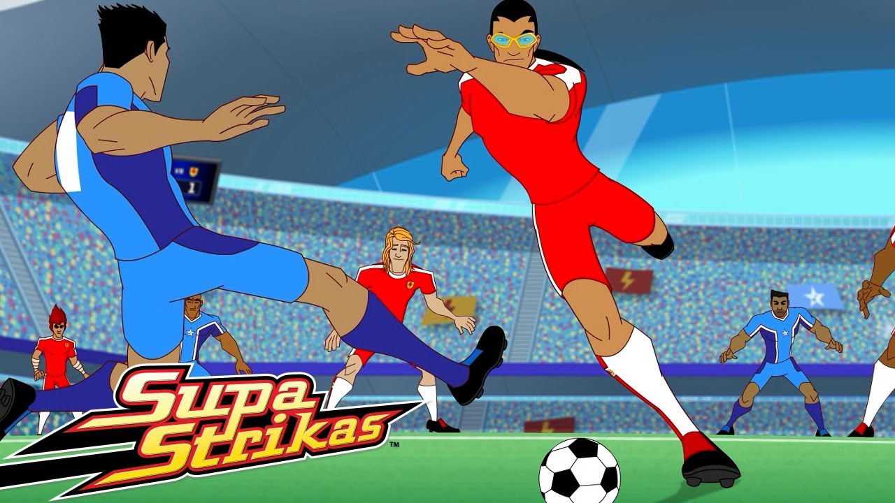 Perdido nas luzes de Las Vegas | 3 HORAS de Supa Strikas em Português | Desenhos Animados de Futebol