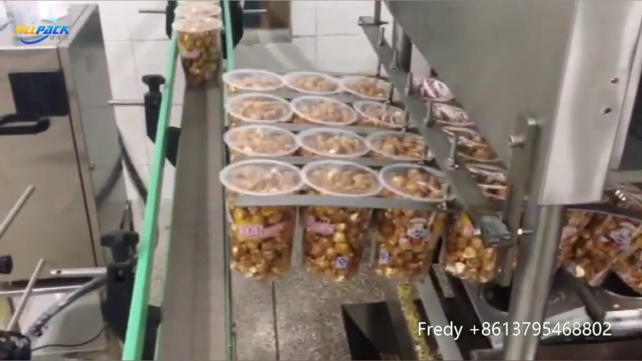 Small popcorn production line, popcorn machine, popcorn factory