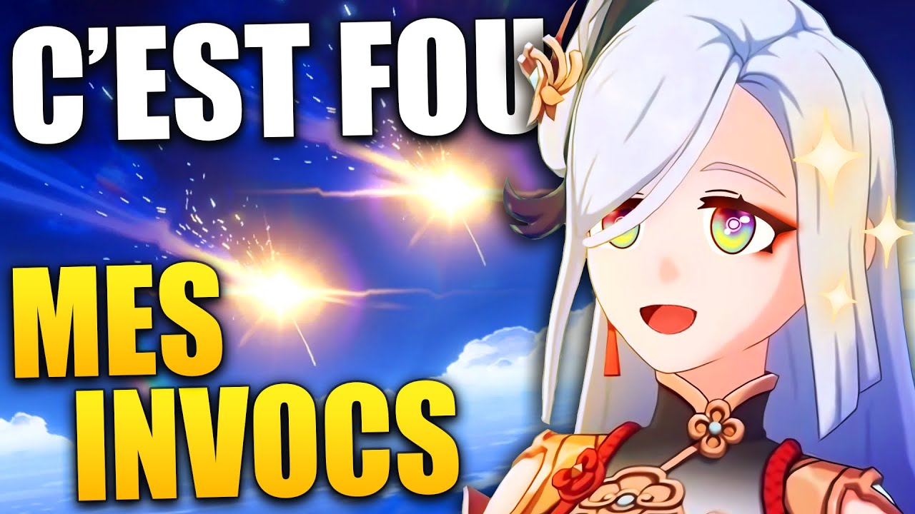 MERCI MIHOYO !! JE SUIS TROP HEUREUX - Mes invocations Shenhe & Mika