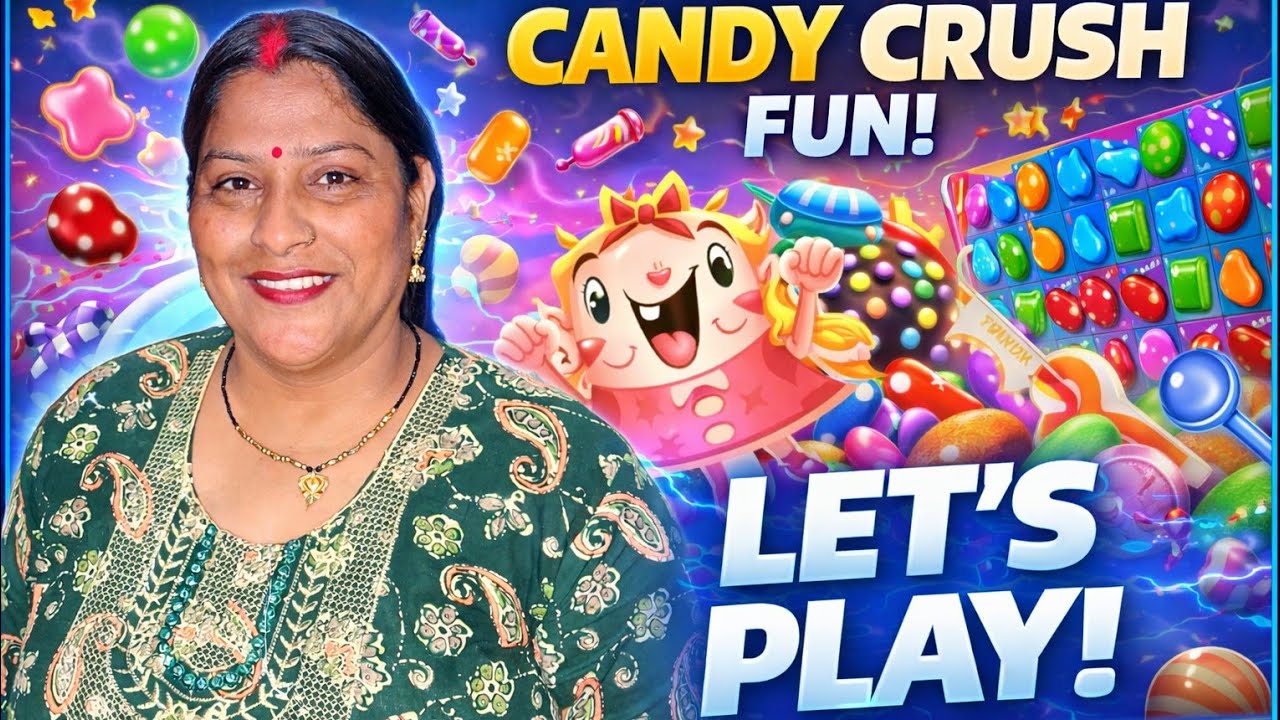 Candy Crush Live With Neelam🤍🤍.....