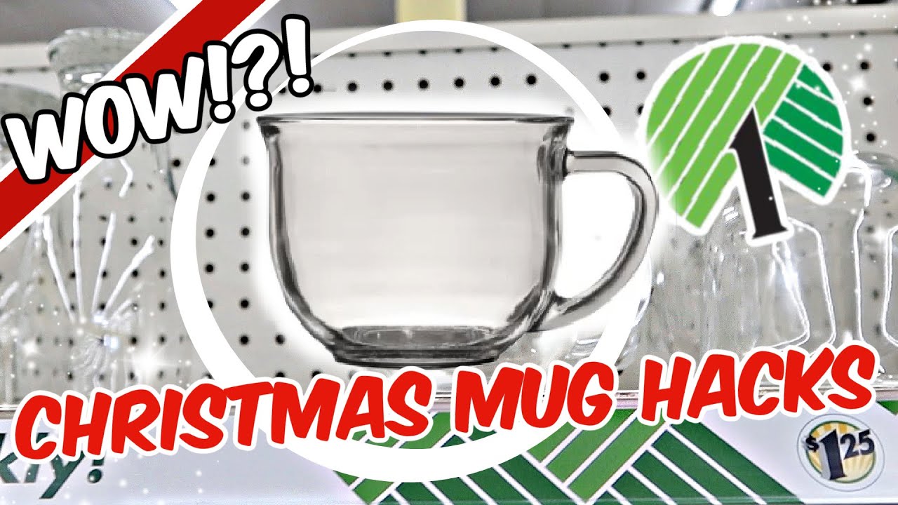 You Won't Believe How I Used DOLLAR TREE Mugs To Make BRILLIANT CHRISTMAS DIYS!?! Krafts by Katelyn