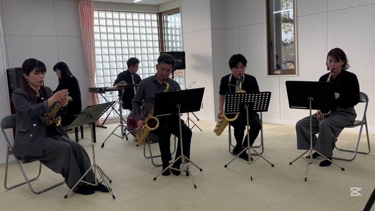 【サックスアンサンブル】Wild Stallions -ワイルド・スタリオンズ- : Saxophone Quartet with Piano & Drums