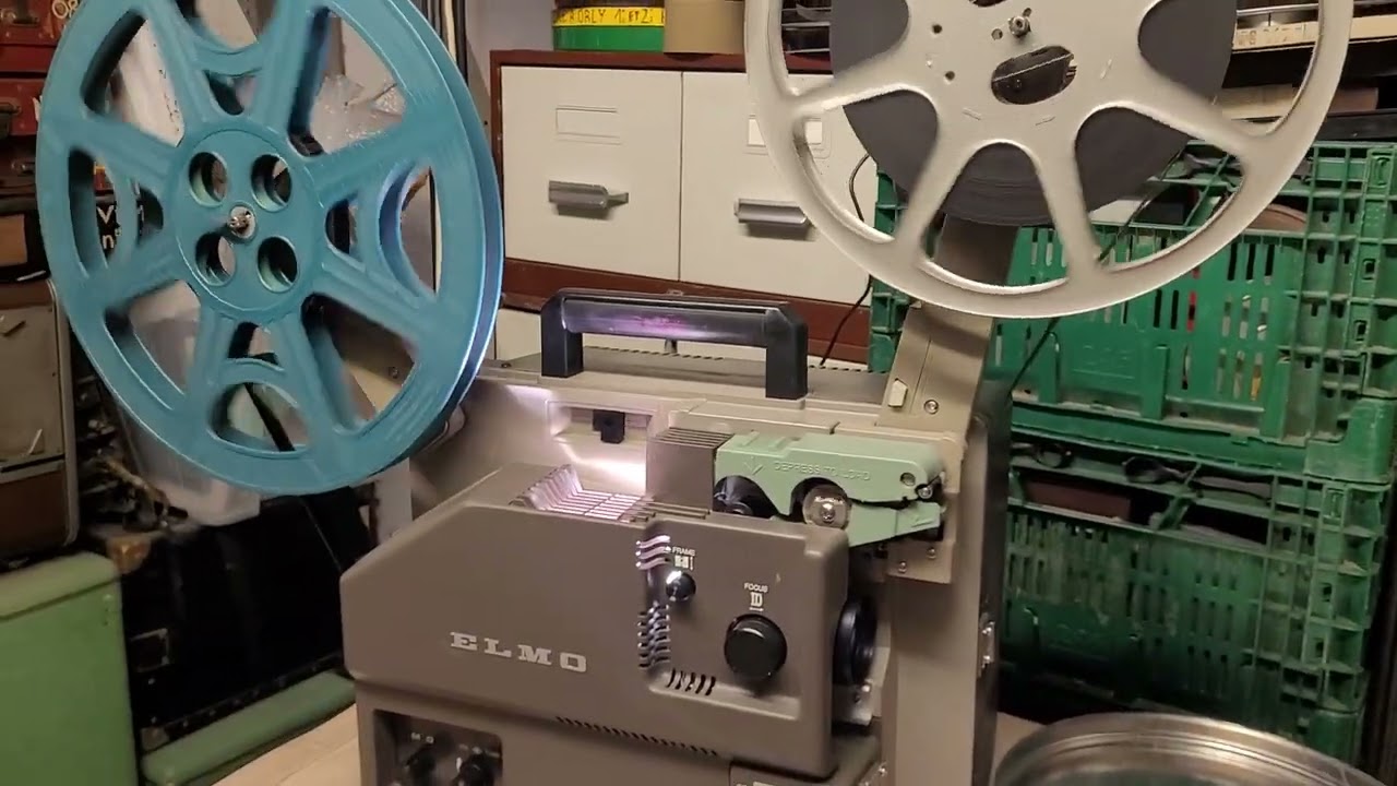 projecteur 16mm : fonctionnement du elmo 16 AL autoload