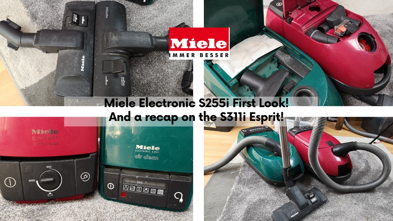 Miele Lockdown Marathon! Day 3 - S255i Electronic First Look! (and recap of S311i)