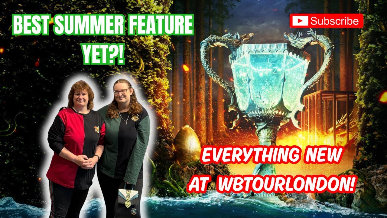 MUST-SEE! New Goblet of Fire Feature at Harry Potter Studio Tour London!