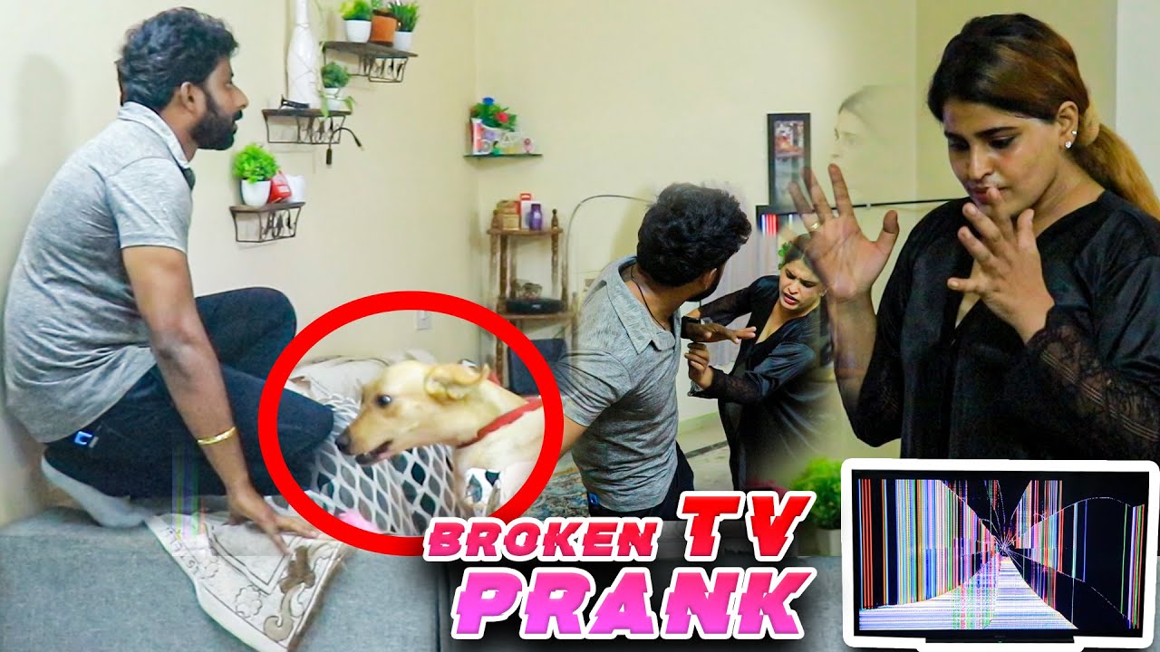 Tv Broken Prank |தட்றதுக்கு அது என்ன உன் பொண்டாட்டியா..!!