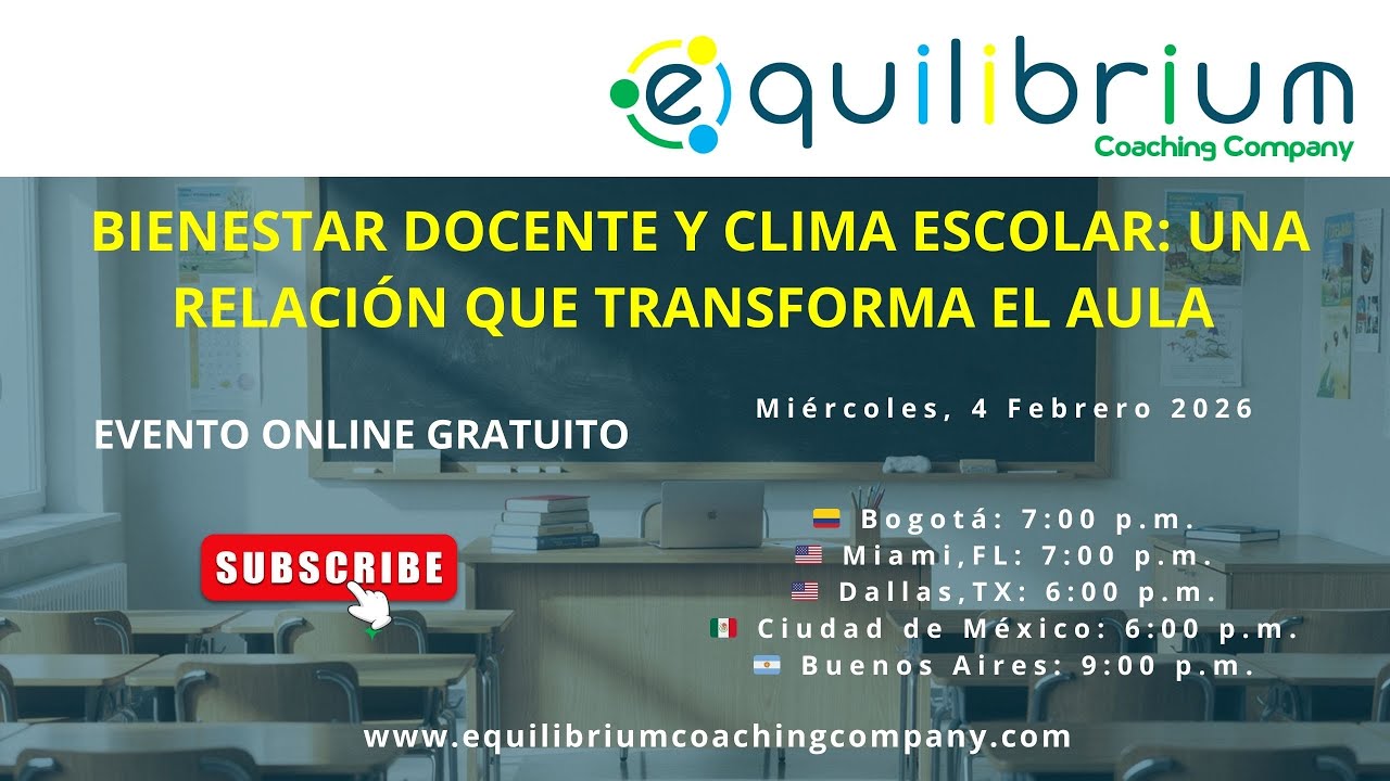 Bienestar docente y clima escolar: Una relación que transforma el aula