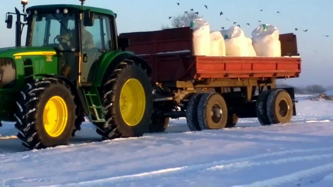 JOHN DEERE 6630 + BRANDYS BSS 12TON