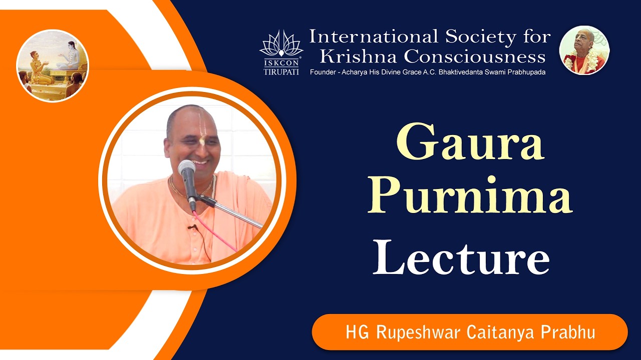 Gaura Purnima Festival Lecture || by HG Rupeshwar Caitanya Prabhu || 03.03.2026 Tuesday