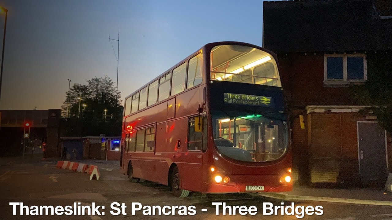 Floored! | Replacement Bus Hire DPV1 ex 4500 | Wright Eclipse Gemini Volvo B7TL ZF | Rail Reps