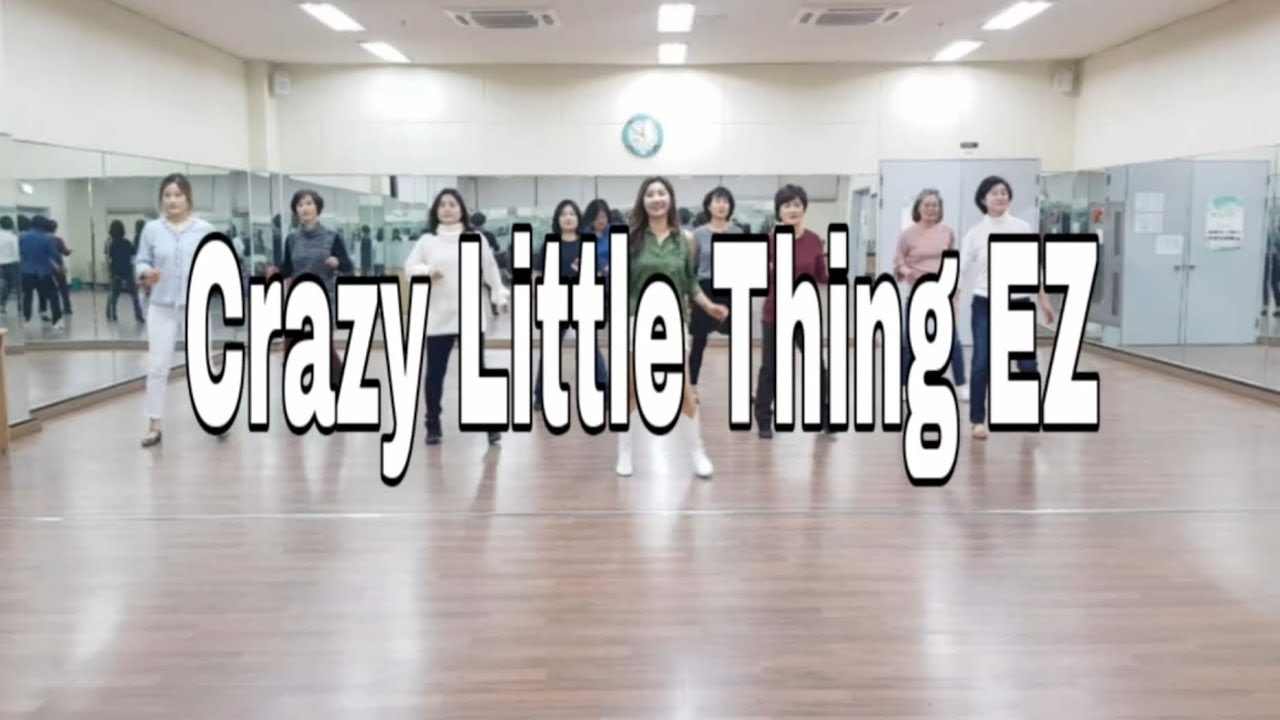 Crazy Little Thing EZ Line Dance (Beginner)Sue Wellesley-Davies (NZ)