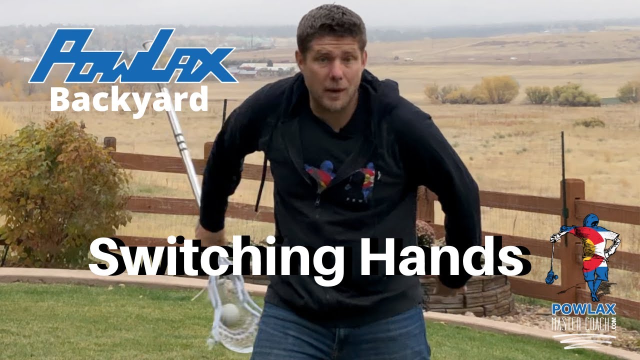 How to Switch Hands in Lacrosse | POWLAX Backyard