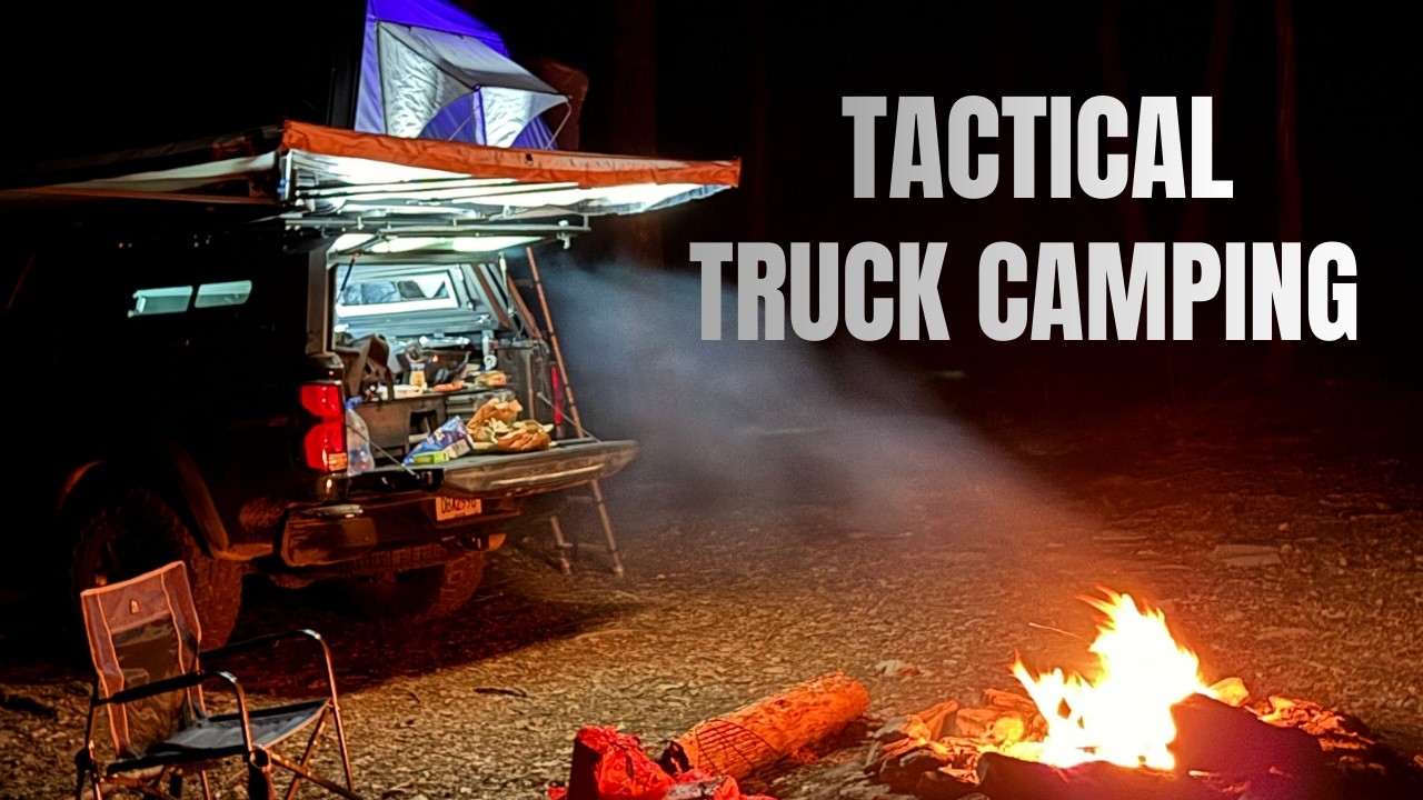 Remote Truck Camping In The Georgia Wilderness