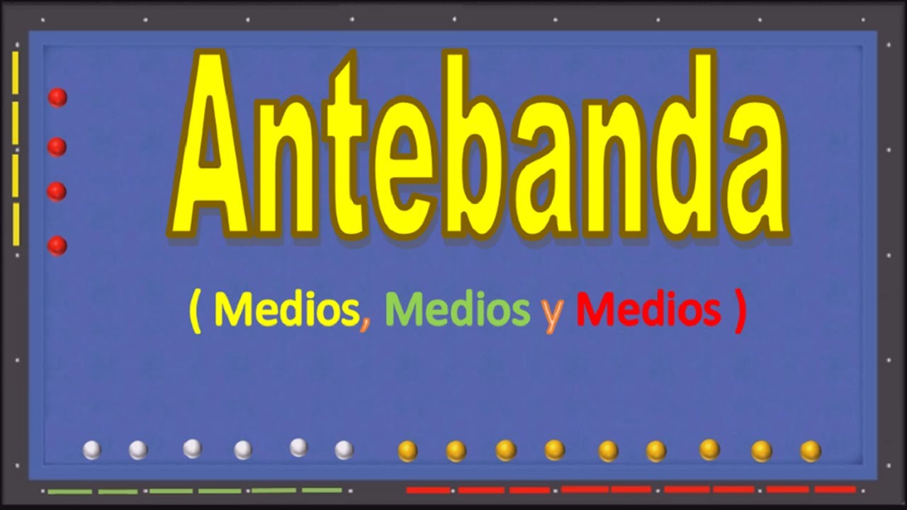 88._Antebanda: Banda Corta. Estudio.