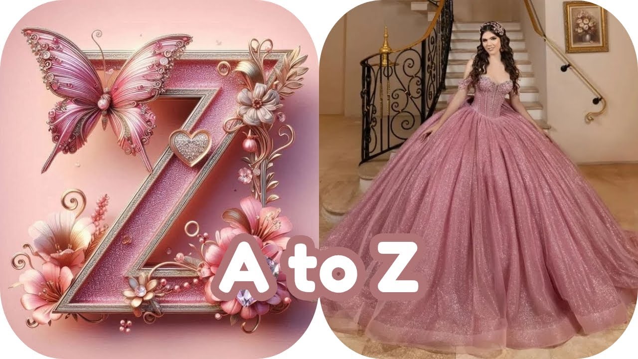 💖 Choose Your Name Letter 💎 | See Your Beautiful Gown & Heels 👗👠 | A–Z Fashion Game 🎀