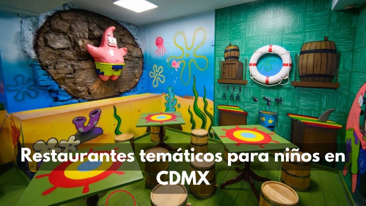 restaurantes tematicos para niños en CDMX
