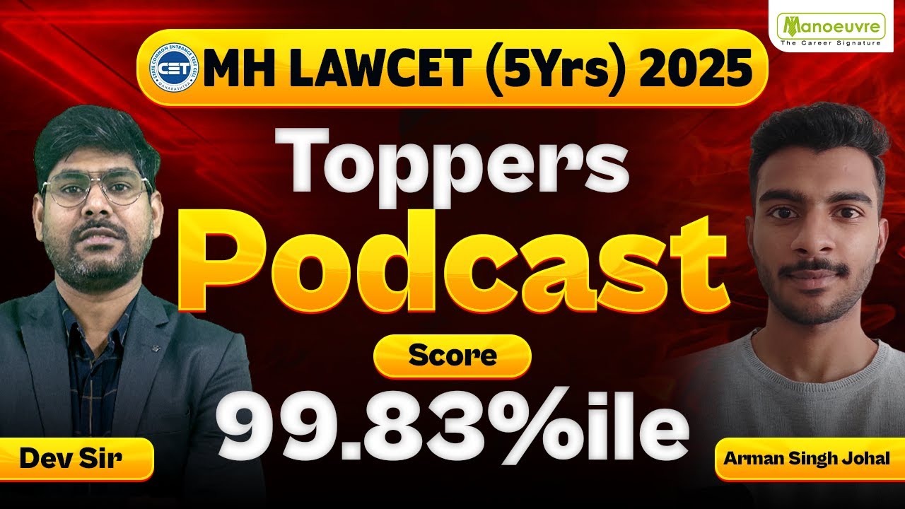 MH LAWCET (5Years) 2025 Podcast 