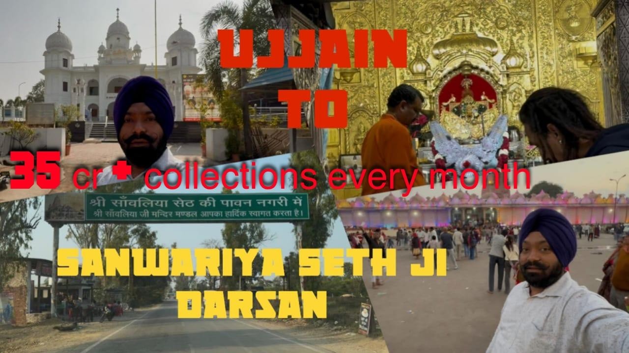 Monthly 35Cr + Collections Shri Sanwariya Seth Mandir ke Darsan kiye Logo K Business Partner #vlog 7