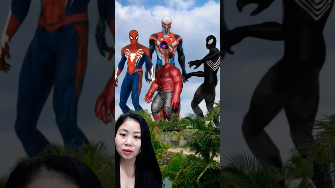 Si&ecirc;u nh&acirc;n ti&ecirc;u diệt kẻ xấu #spiderman