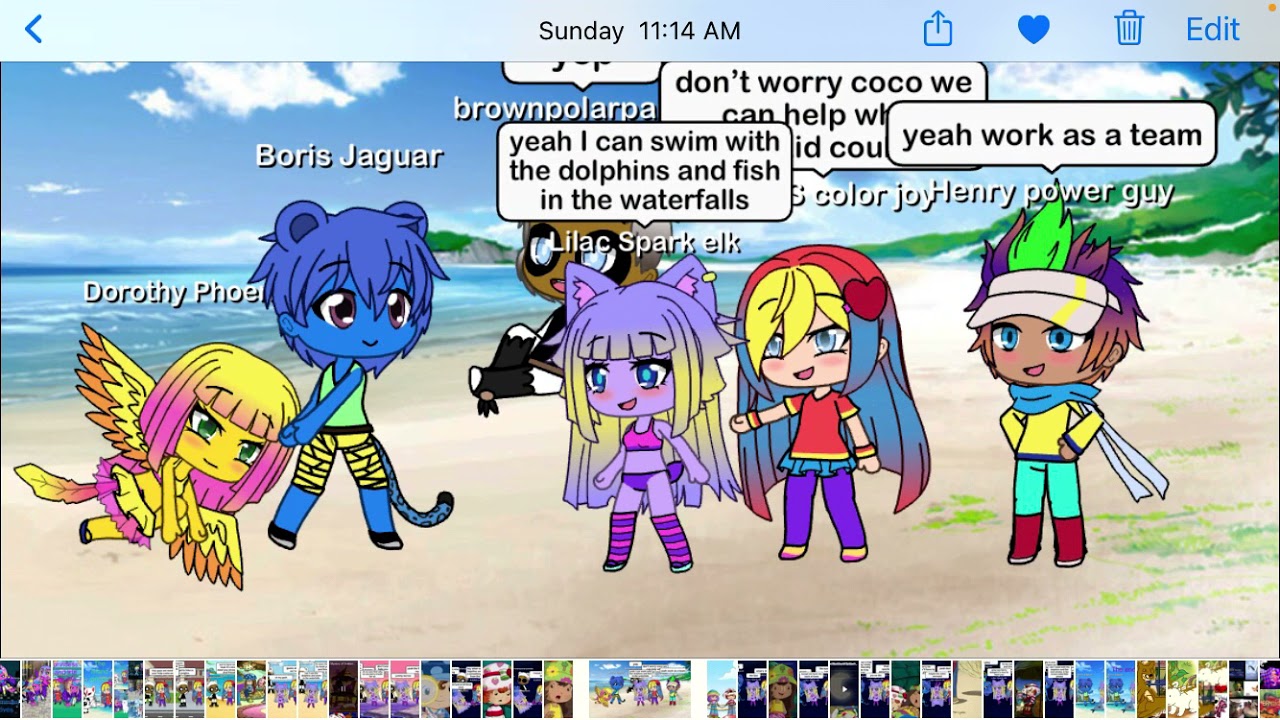Karis and Henry go to sea berry beach to solve the mystery