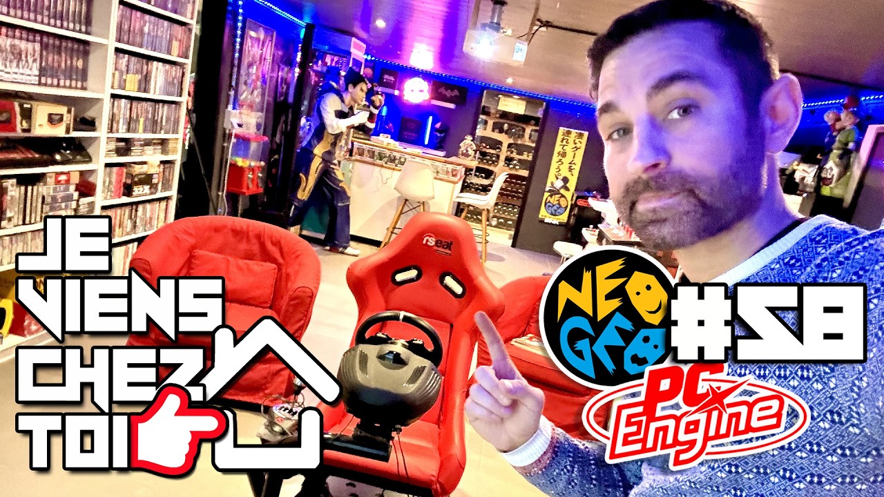 Je Viens Chez Toi #58 - Neo Geo - Mega Drive - NINTENDO - collection - retro gaming - BackinToys