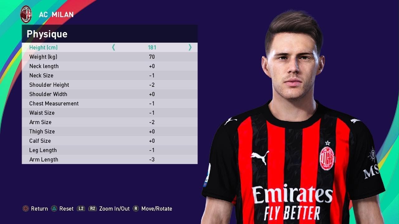 ARDON  JASHARİ /SEASON-25/26 -PES 2021 BASE COPY [ J. BREKALO- CROATIA- LMF-PLAYER COPY ]