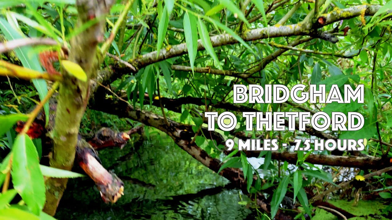 Bridgham to Thetford Paddle board, Kayak & Canoe Route (River Thet).