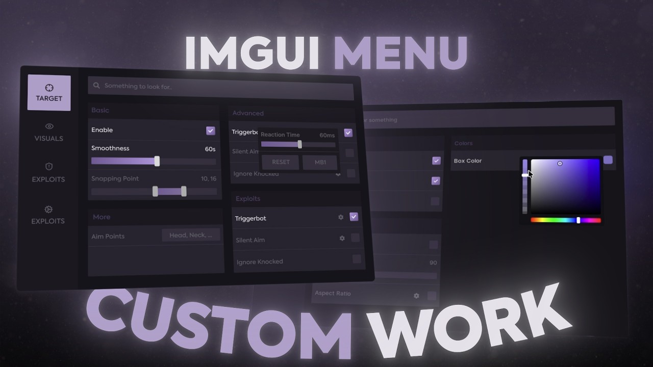 IMGUI MENU | CUSTOM