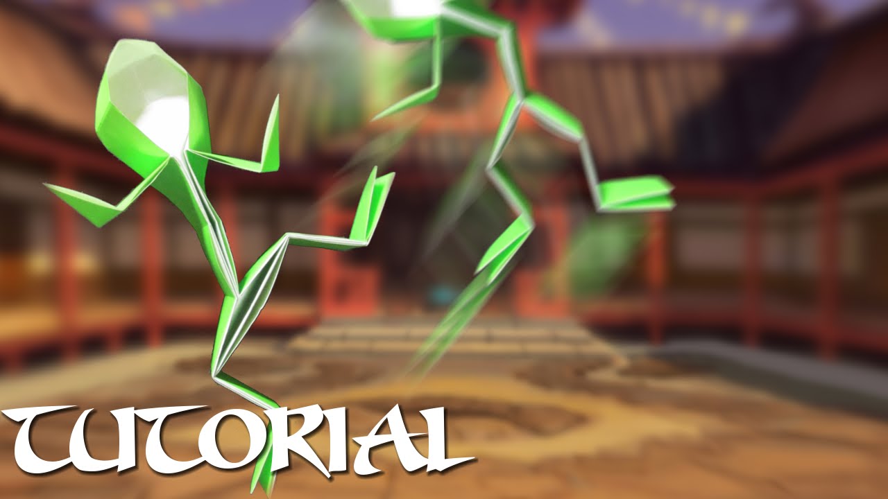 Origami Stick Figure Tutorial