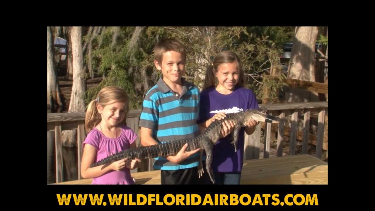 Orlando's Only Airboat Tour and Wildlife Park Experience!