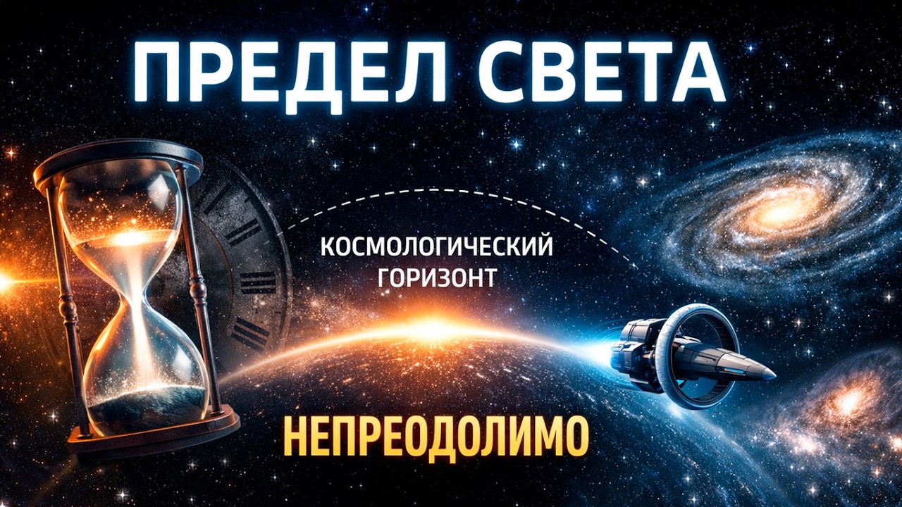 Скорость света — это МАЛО: почему мы никогда не долетим до других галактик?