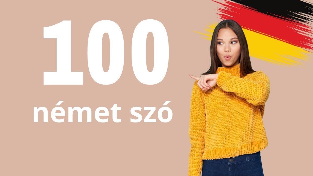 100 gyakran használt német szó