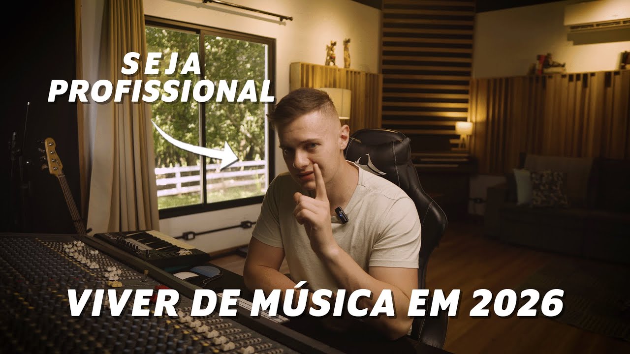O que fazer pra viver de música em 2026 -  26 dicas práticas!