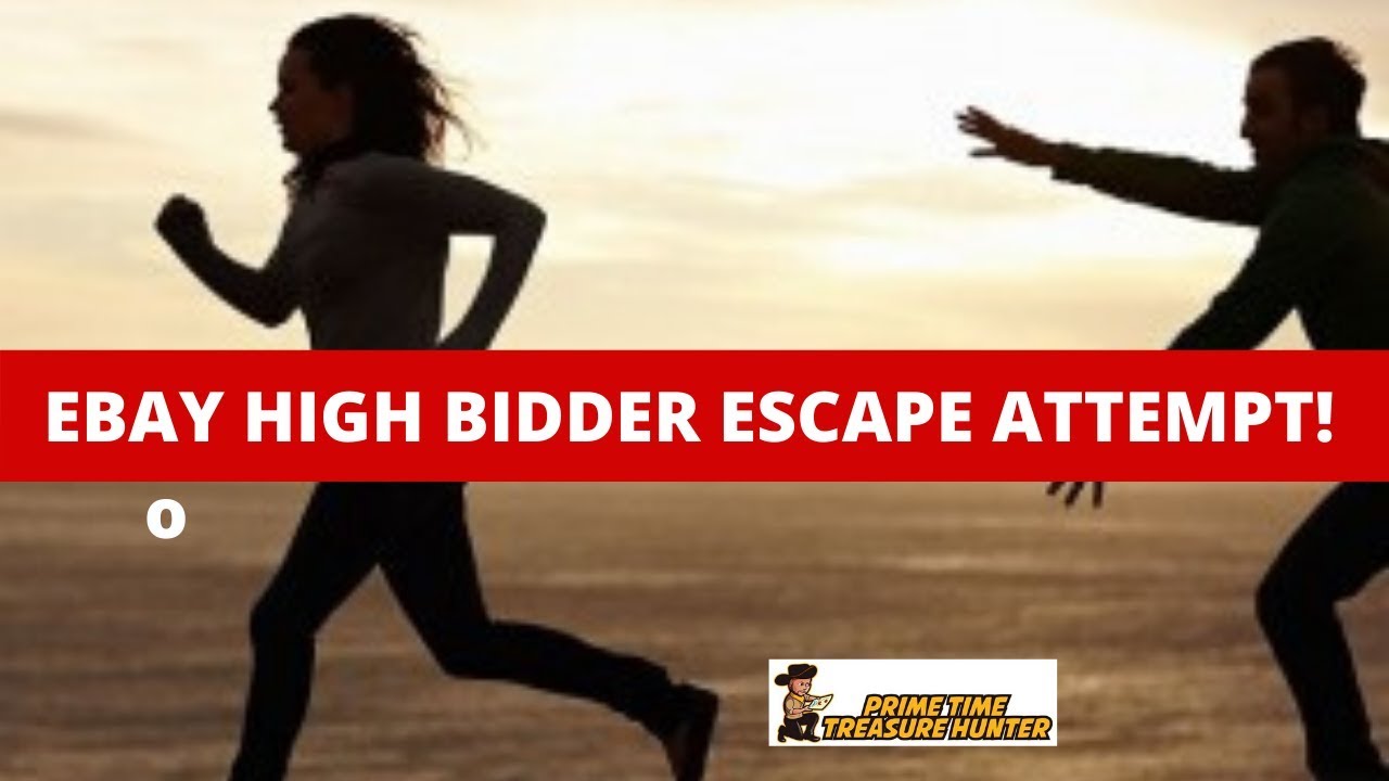 Ebay Auction High Bidder Tries to Escape Bid at Last Moment!