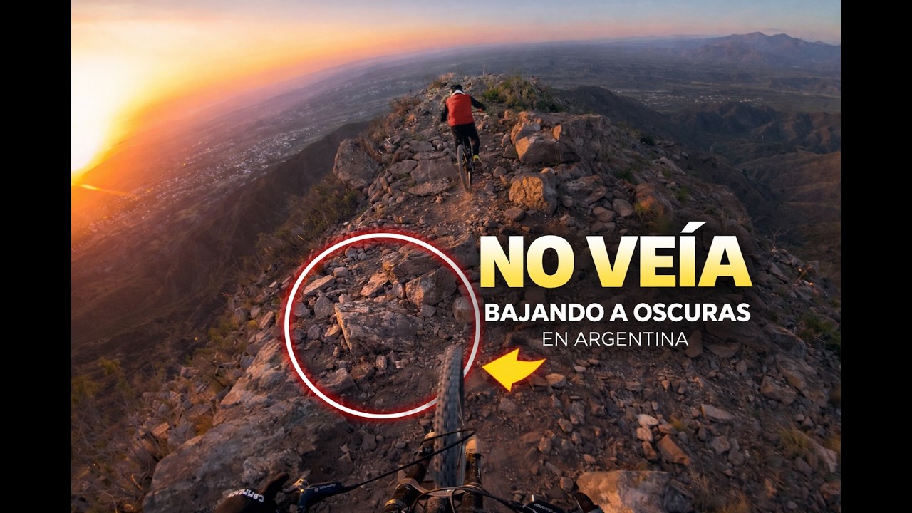 Downhill al Amanecer 6 AM - Jero Paez x Juan Cialone - Mendoza - Argentina