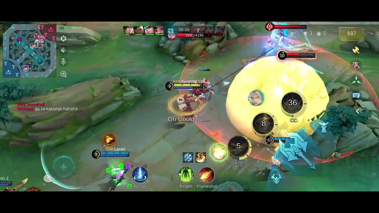 Vale for Rank mythic...hirap malapitan Ang Layla pag long game na Buti Vale lang Ang bida😂🫣😂
