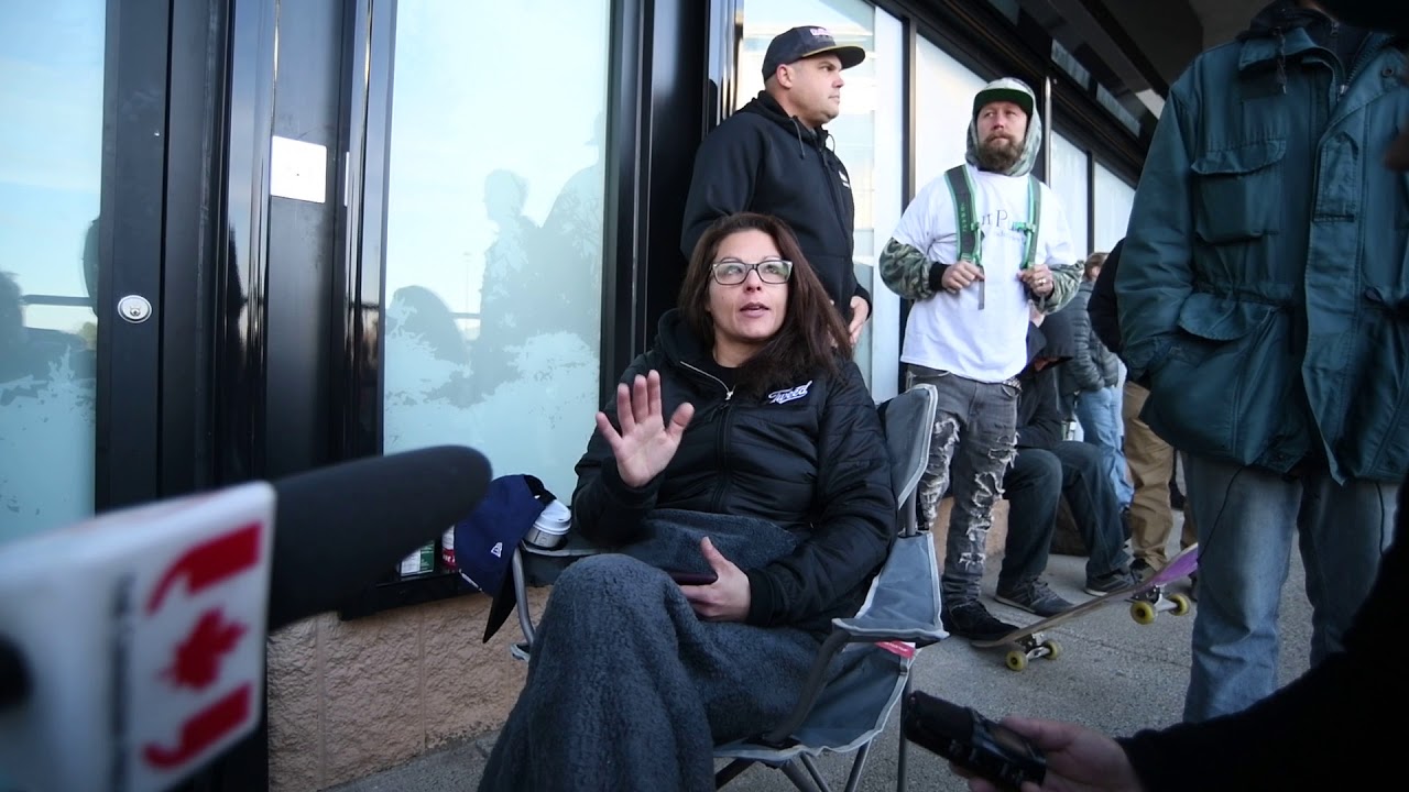 BC Cannabis Store opening day in Kamloops