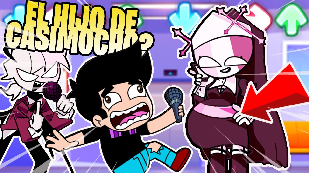 EL HIJO de CASIMOCHO y LA MONJA!! 😲 - FRIDAY NIGHT FUNKIN MOD de SELEVER