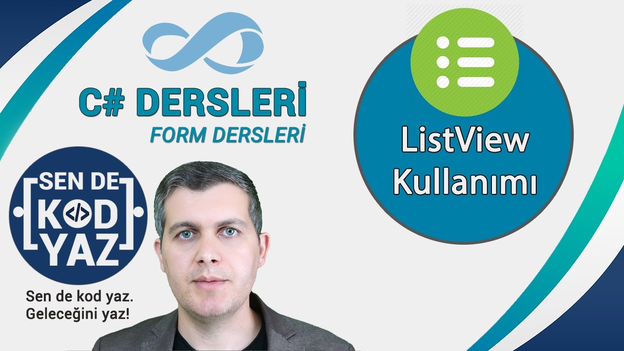 C# Listview (Liste) Kullanımı, Visual Studio 2019 ile C# Form Dersleri