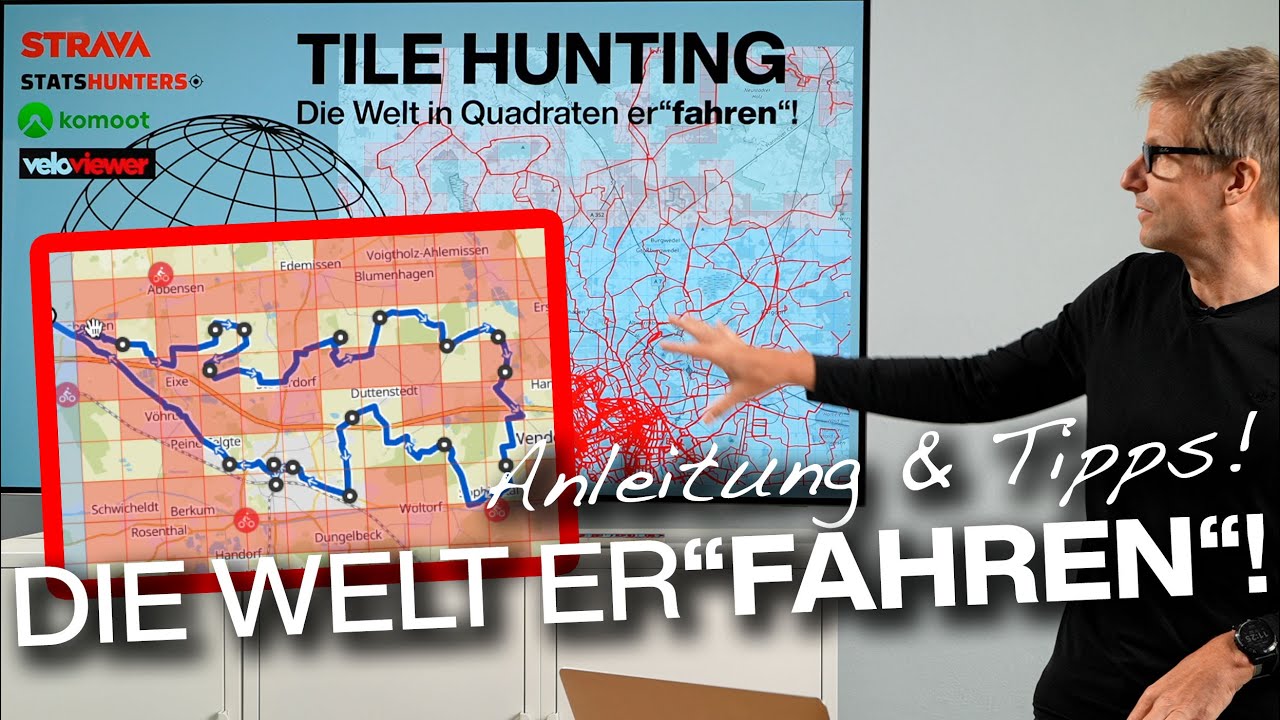 Explorer Tile Hunting: Statshunters, Strava & Komoot Routenplanung! Anleitung & Tipps für Anfänger