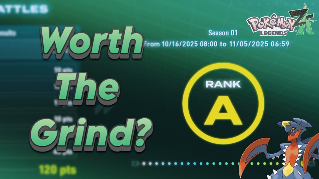 Стоит ли получать ранг А в &laquo;соревновательной&raquo; игре Pok&eacute;mon Legends: Z-A?