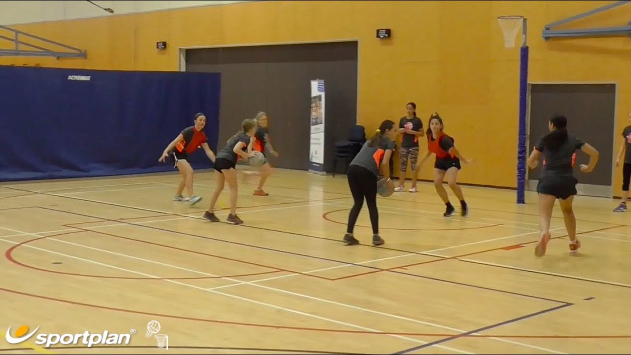 Delivering Ball To Shooters Netball Drills