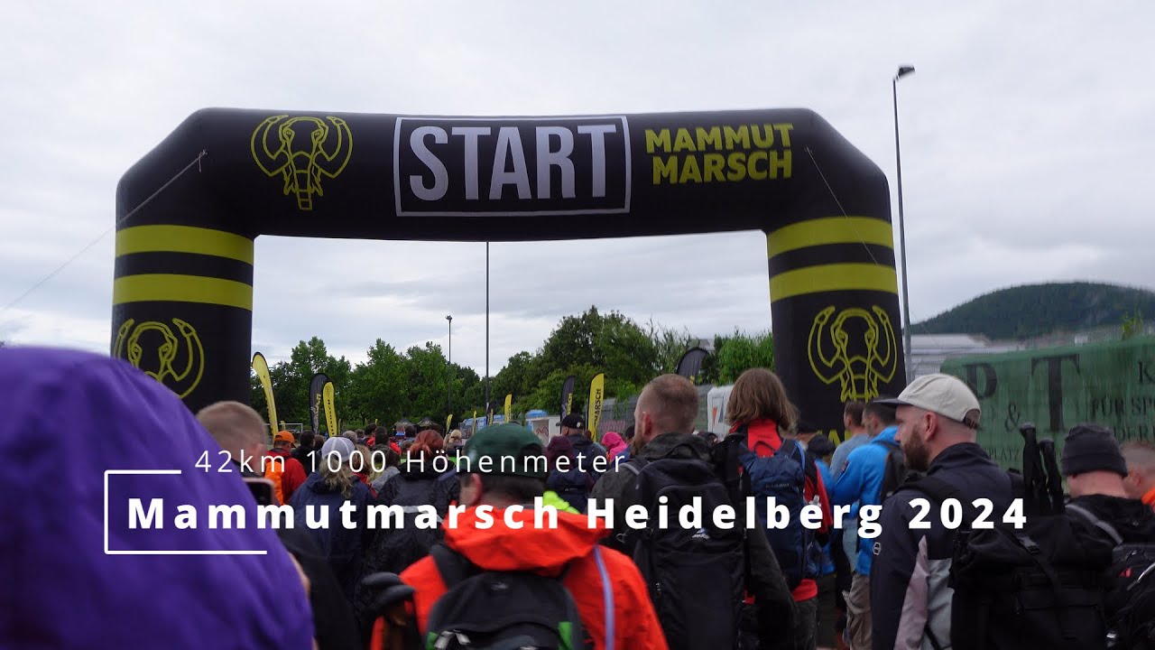 Mammutmarsch Heidelberg 2024