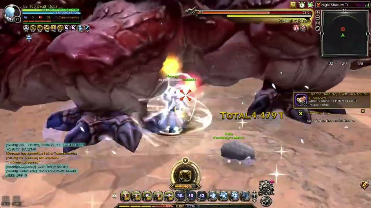 Lux Ascendant Skill Rotation