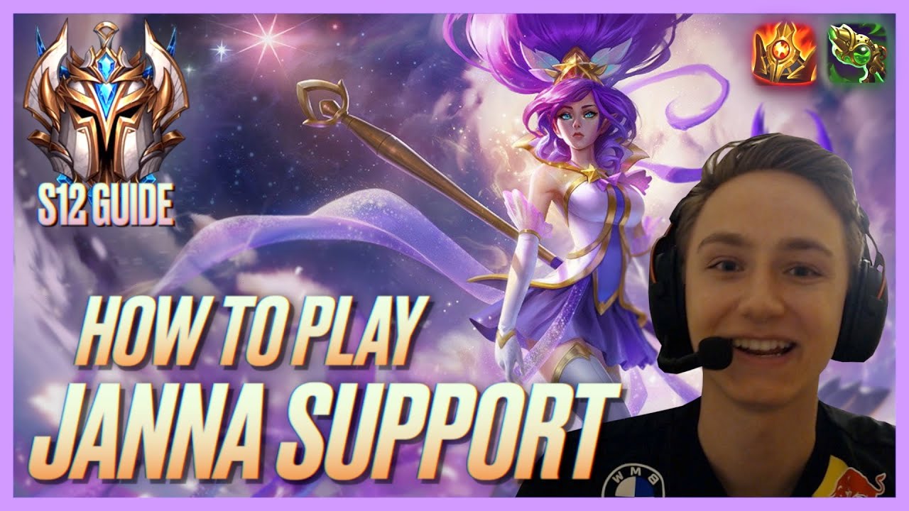 HOW TO PLAY JANNA SUPPORT PRESEASON SEASON 12 | Best Build & Runes | Season 12 Janna Guide