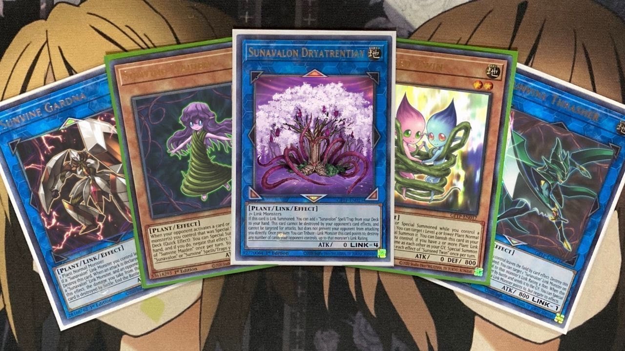 My Sunavalon Yugioh Deck Profile for April 2021